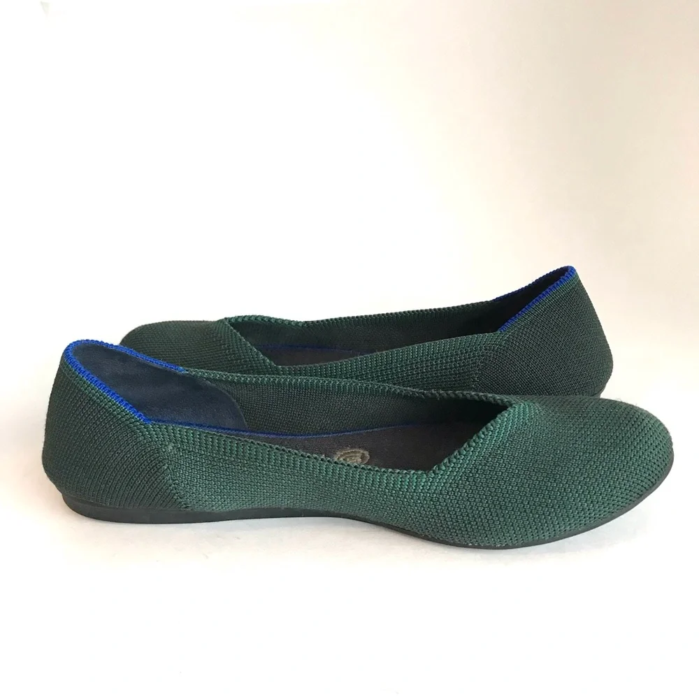 Rothy’s The Flat Green Round Toe (7.5) - Picture 8 of 12
